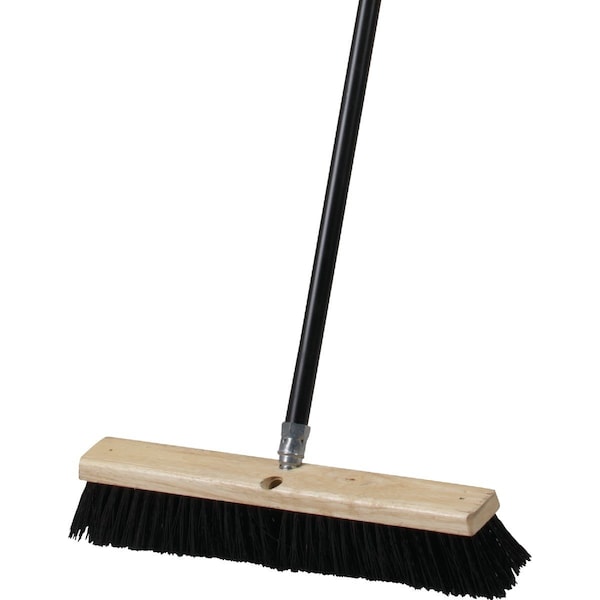 All-Source 18 In. W. x 60 In. L. Metal Handle All-Purpose Push Broom 89500 - main
